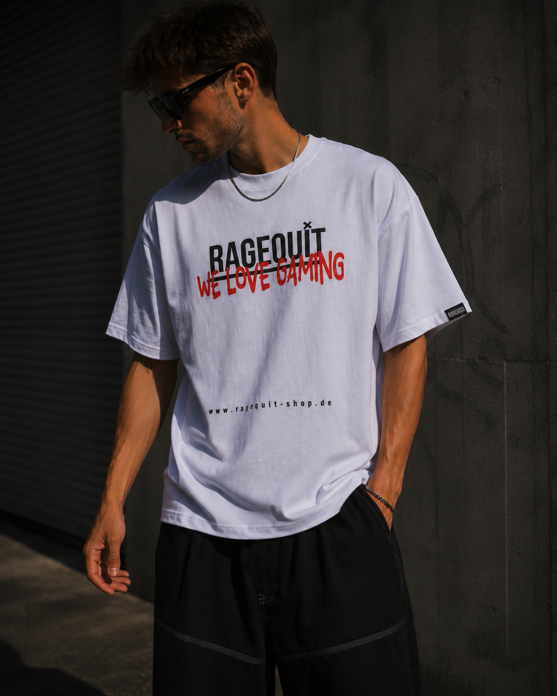 Advertise Ragequit | Heavy Oversized Tee